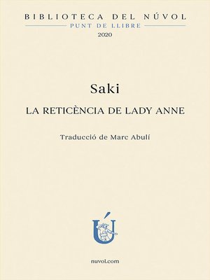 cover image of La reticencia de Lady Anne